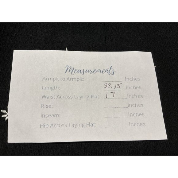 Coldwater Creek Maxi Skirt Size Petite Large Black White Embroidery Back Slit - Picture 8 of 10